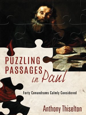 cover image of Puzzling Passages in Paul
